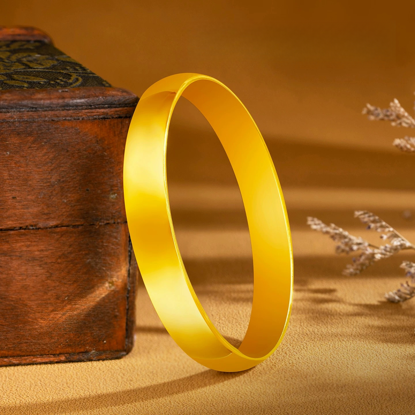 足银手镯 【欣欣专享】足银亮面轮胎手镯 YSZ462