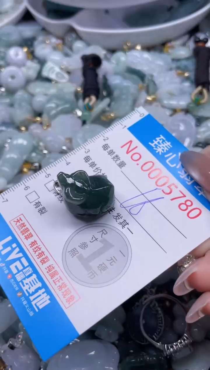 颈饰未镶嵌翡翠5780