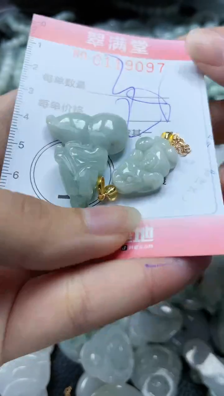 【闪购商品】翡翠未镶嵌颈饰闪购0119097