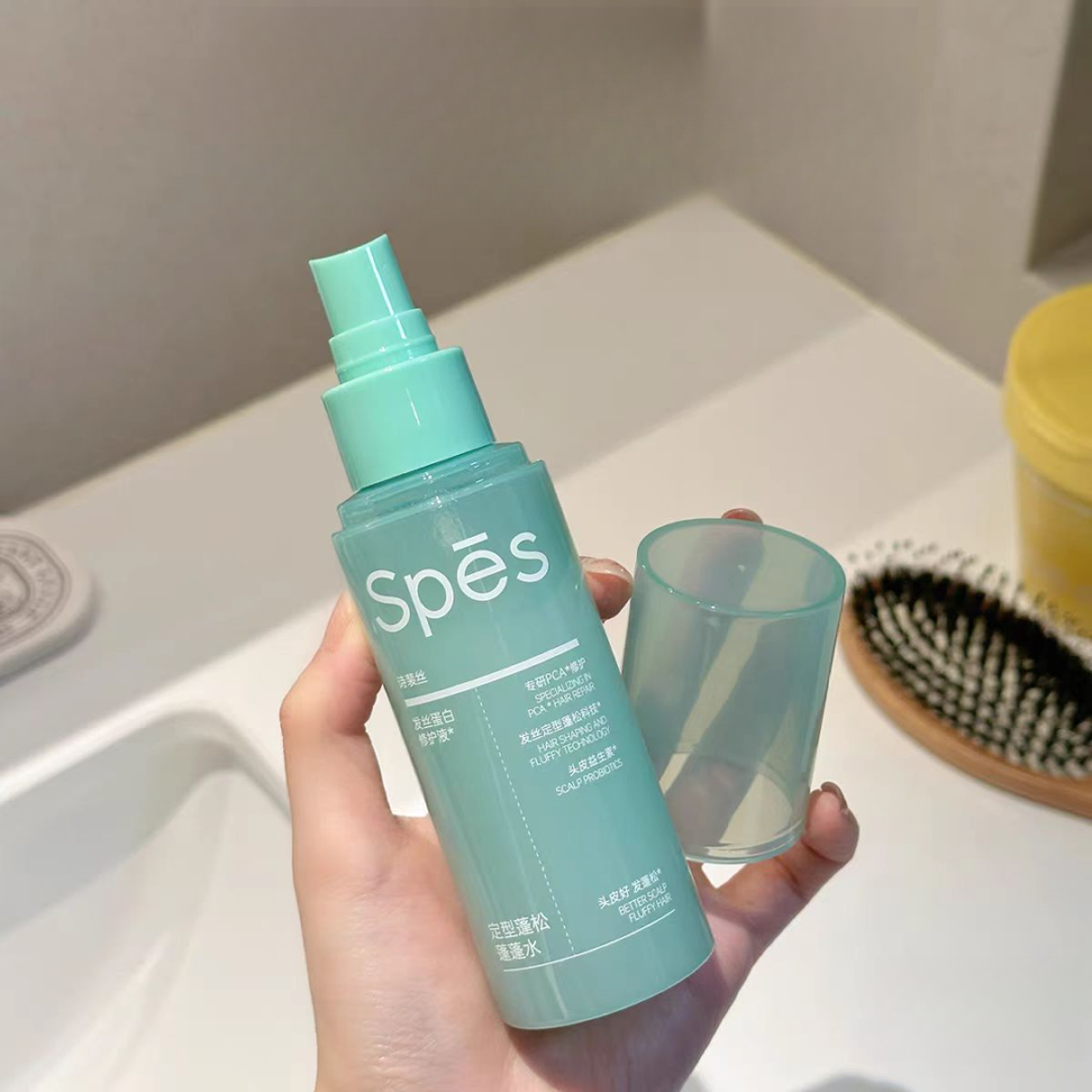 发丝定型蓬松蓬蓬水