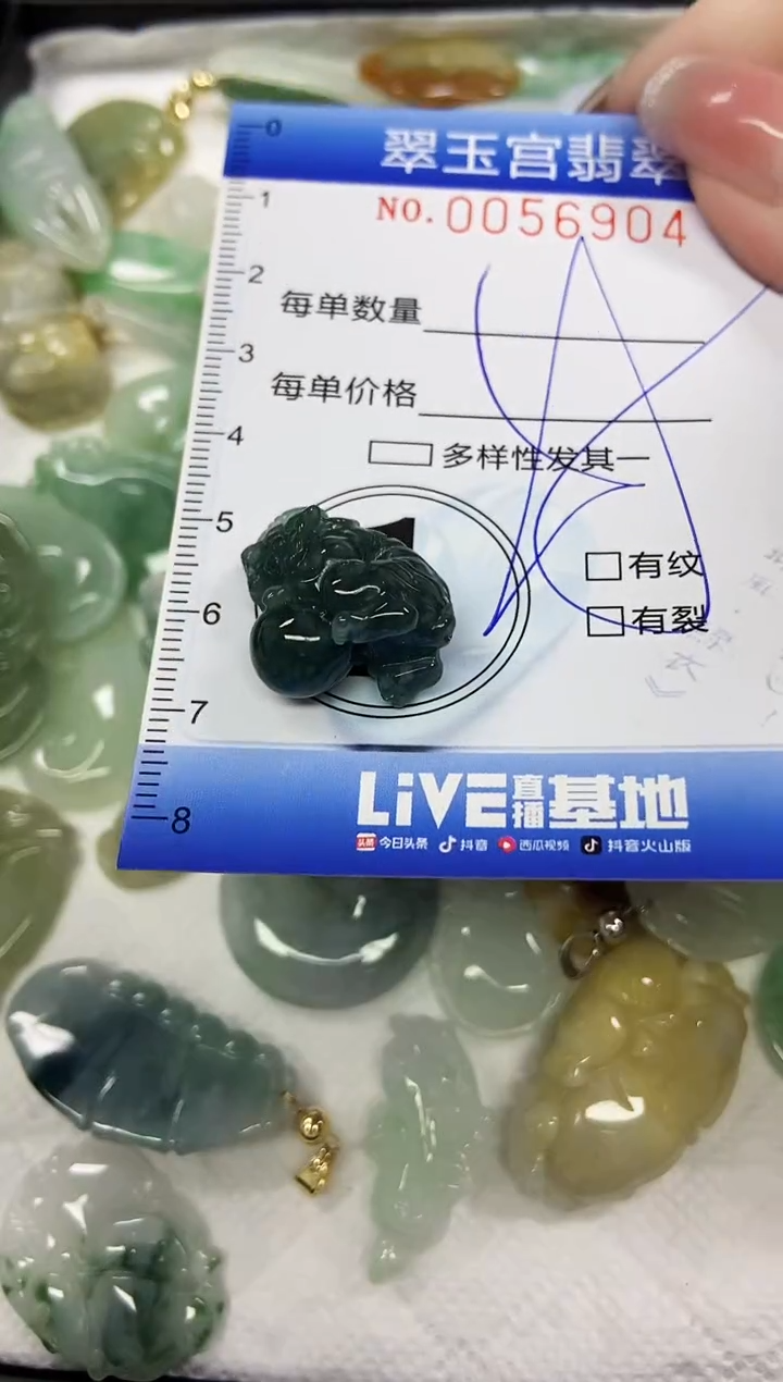 【闪购商品】翡翠颈饰未镶嵌闪购商品0056904