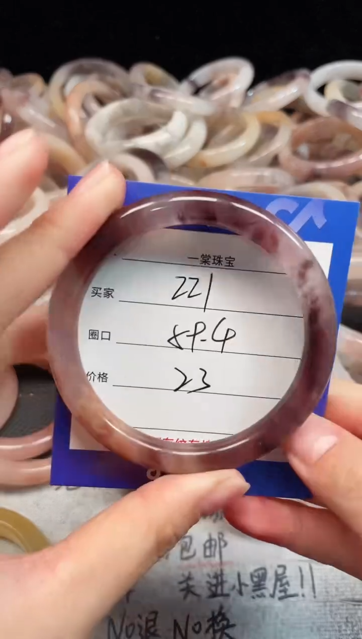 未镶嵌手镯石英质玉221