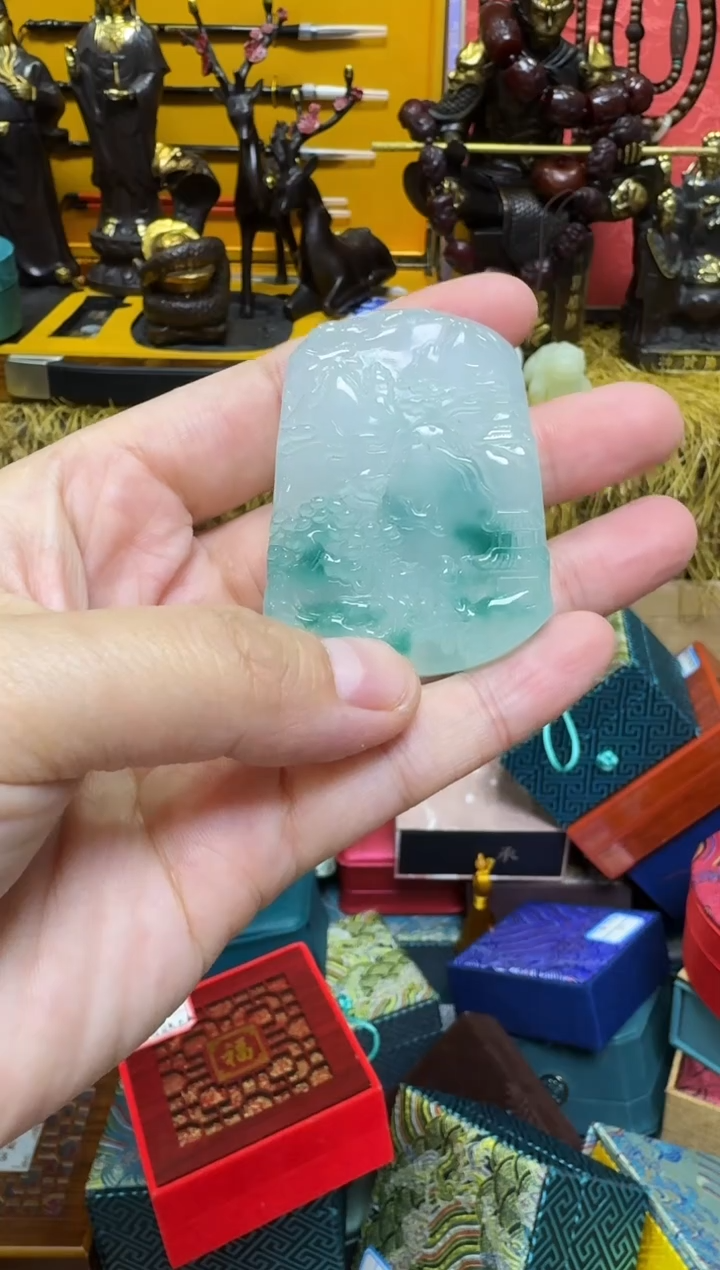 【闪购商品】翡翠颈饰未镶嵌艳艳专属链接145