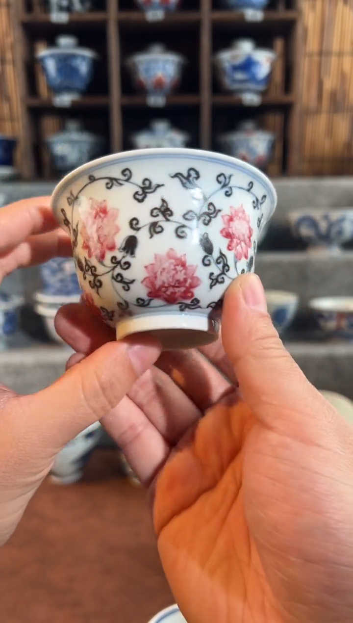 【闪购商品】785天禄言瓷的手绘茶器