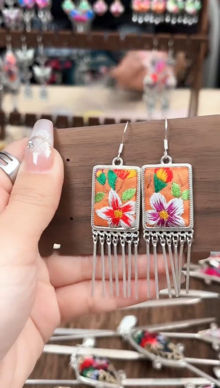 织绣艺枝独绣老绣饰品310