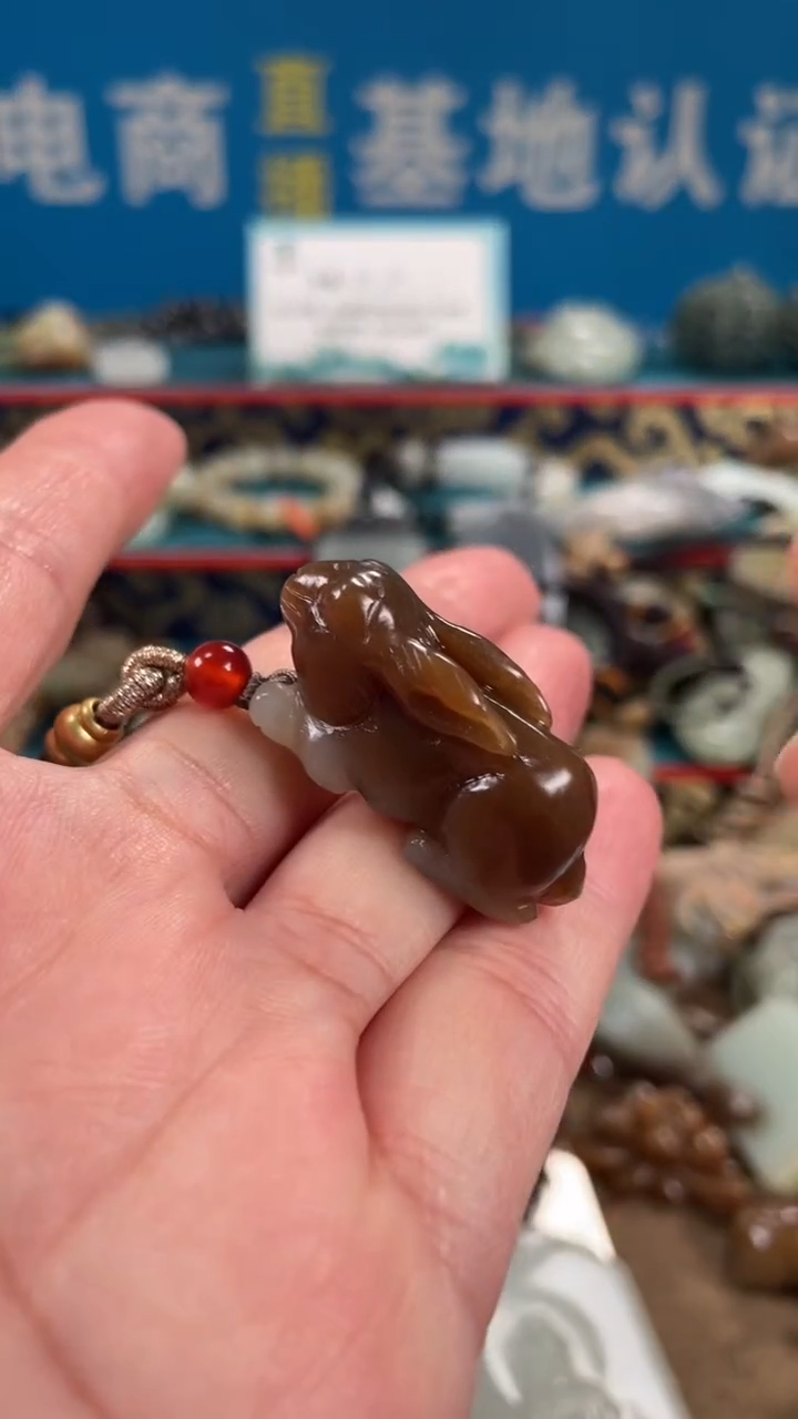 未镶嵌和田玉挂件自*0023