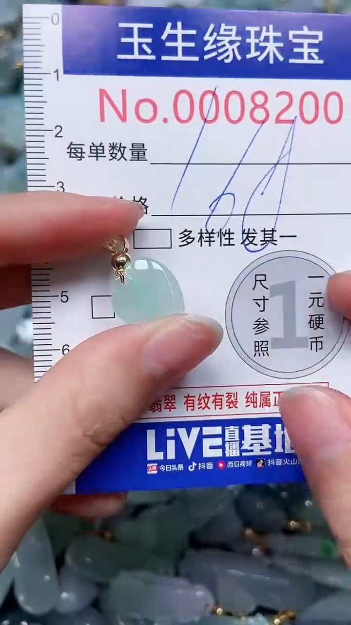 【闪购商品】翡翠颈饰未镶嵌闪购00008200