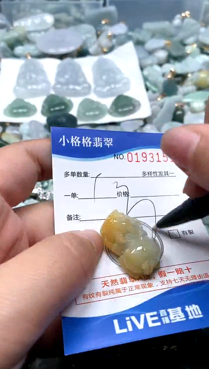 【闪购商品】翡翠颈饰未镶嵌闪购商品0193151