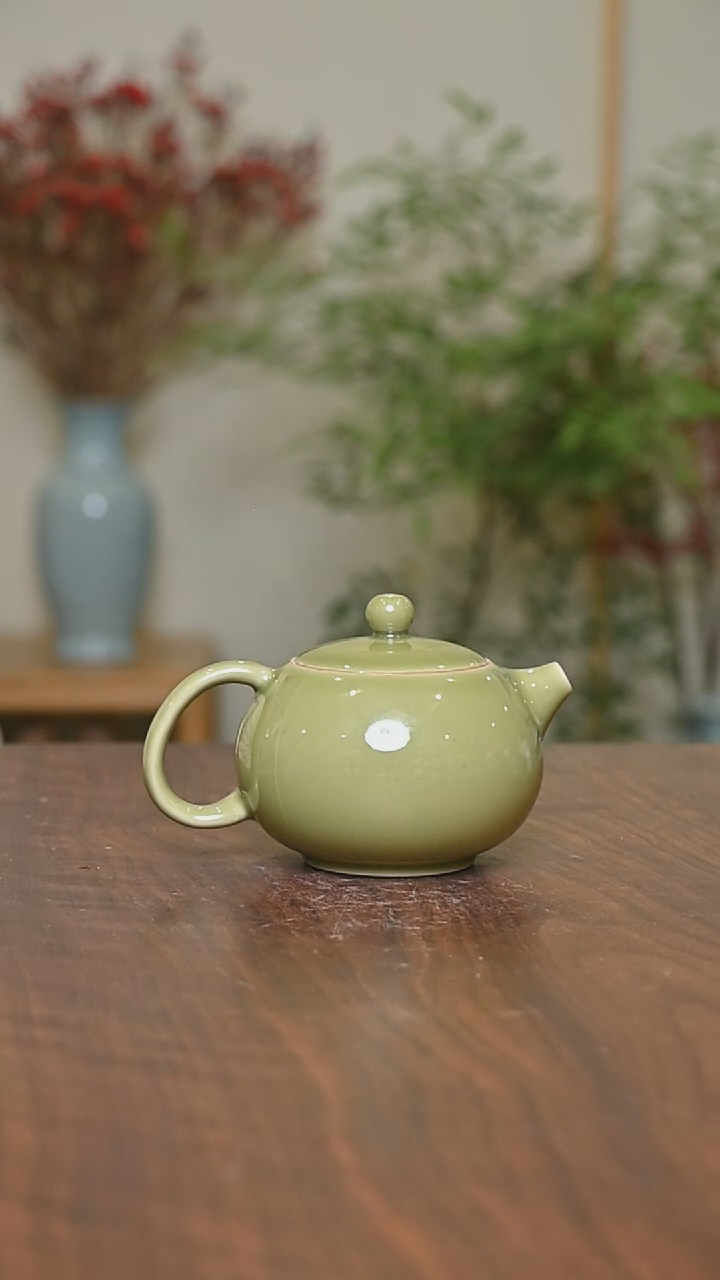 【闪购商品】其他#矿石釉桑麻款款西施壶150毫升一级