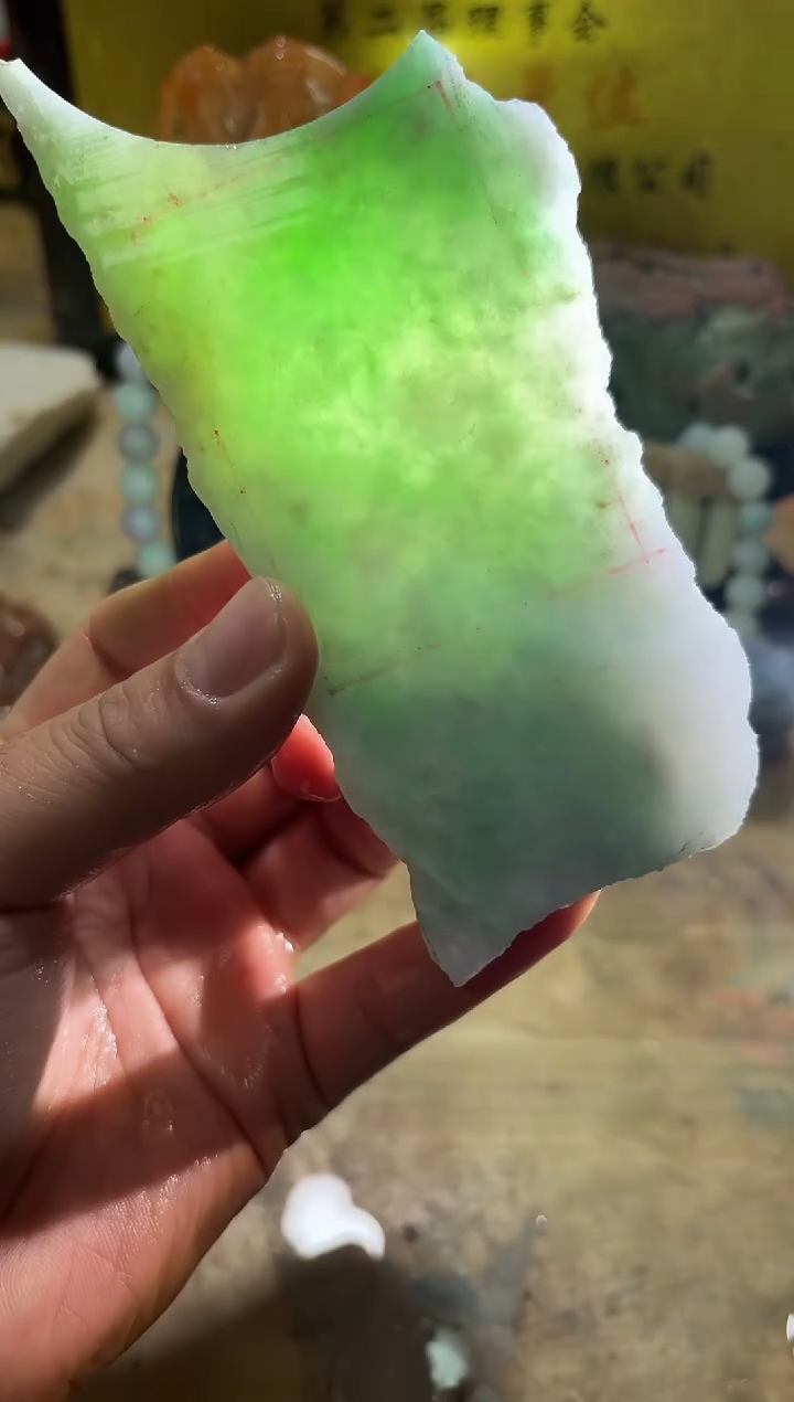 未镶嵌挂件翡翠A货常星6992