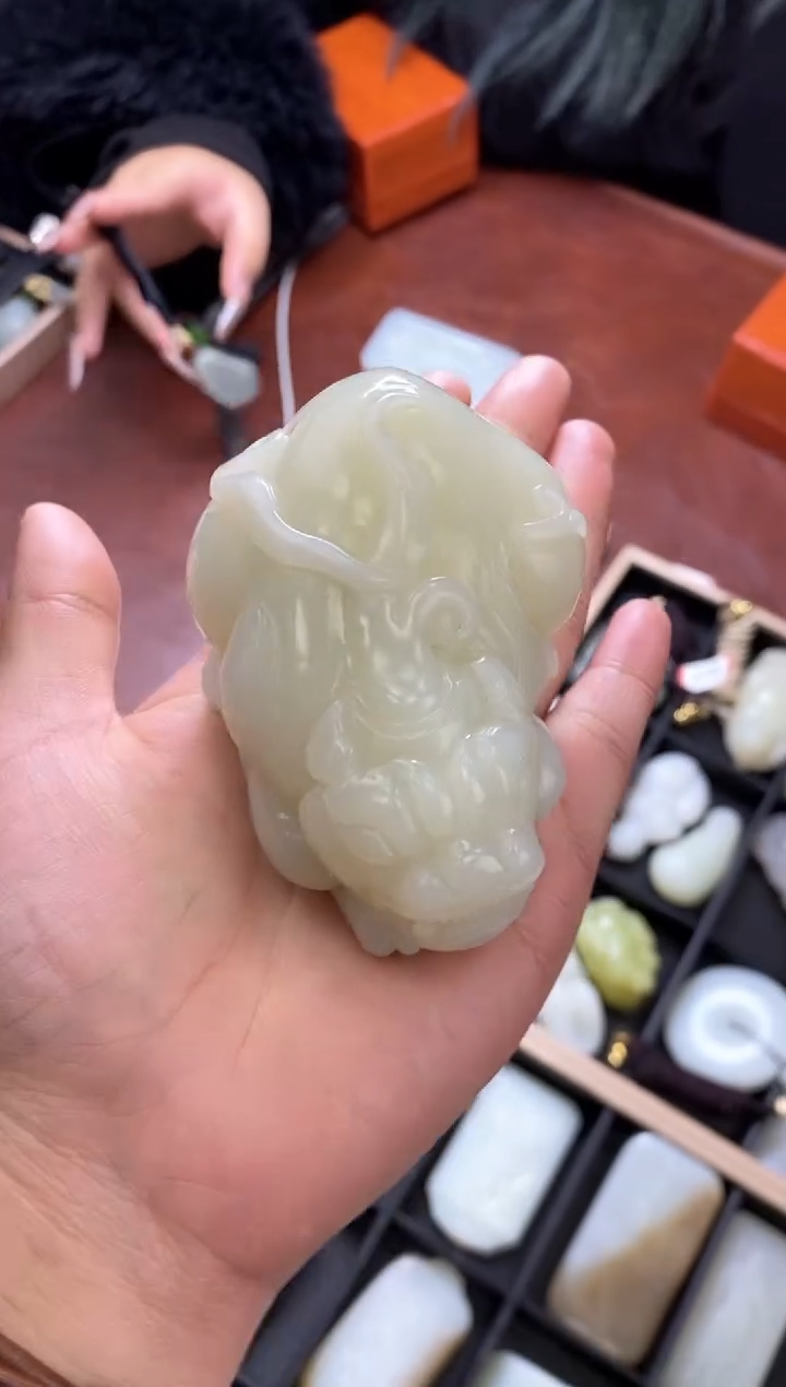 【闪购商品】和田玉把件未镶嵌69貔貅