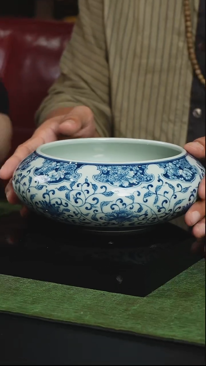 明珠堂 柴窑青花 陶瓷