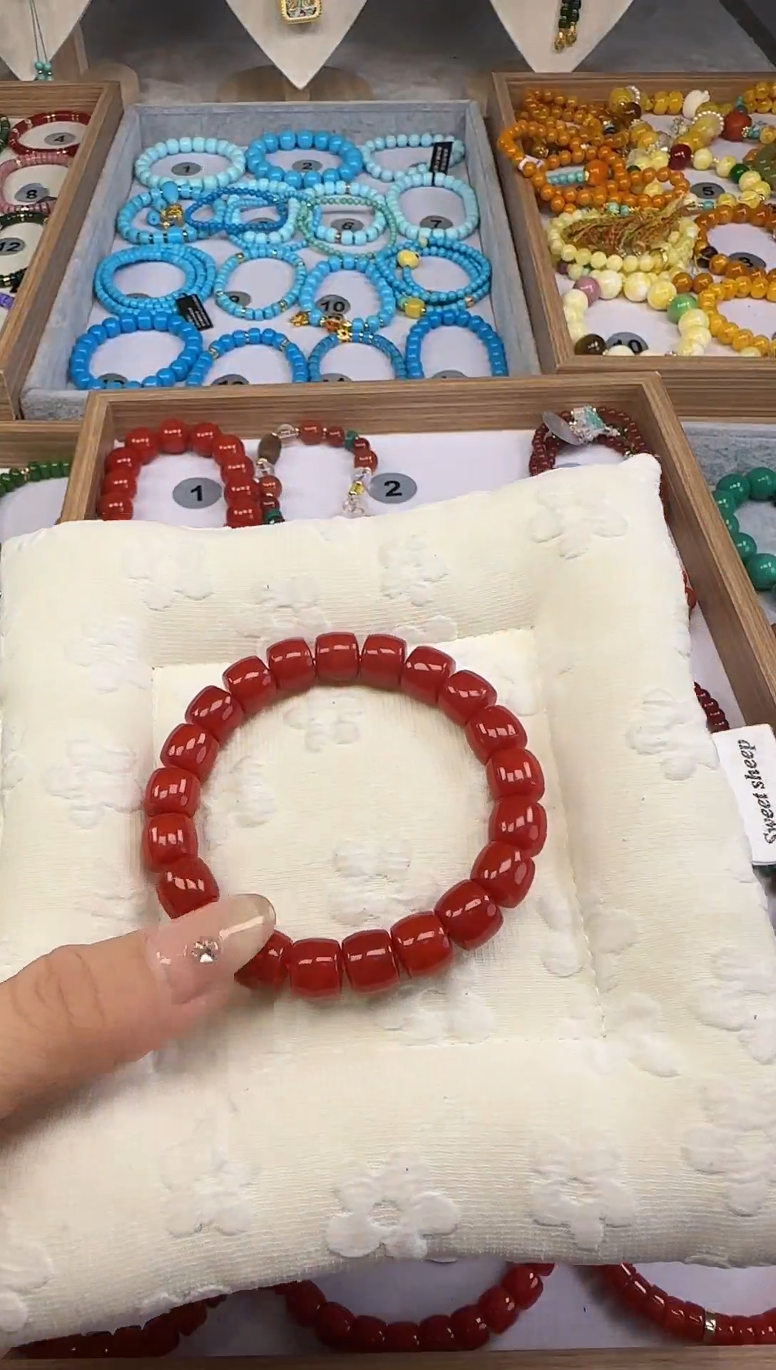 大漆工艺品手串/手链汀禾珍品——55