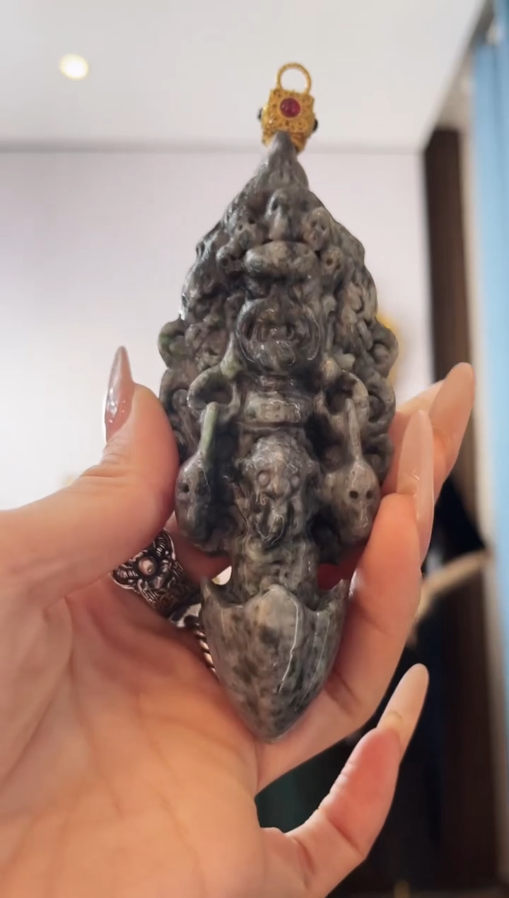 颈饰未镶嵌翡翠S***i翡翠E403