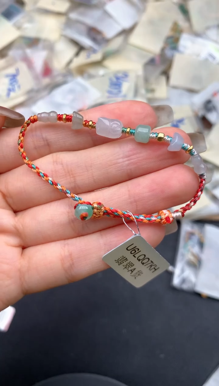 银S925镶嵌挂件翡翠一