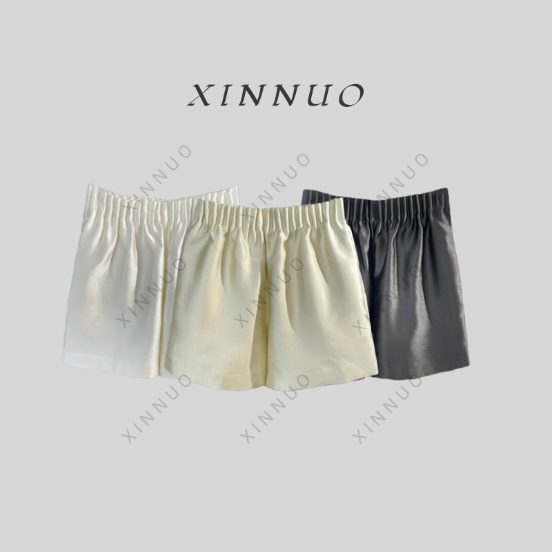 XINNUO | 空气感 极简风高质感车褶腰百搭短裤JLH-12931