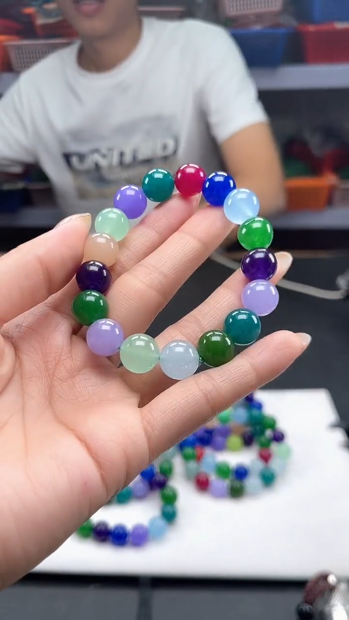 未镶嵌手链石英质玉时尚百搭男女款多样发货其一