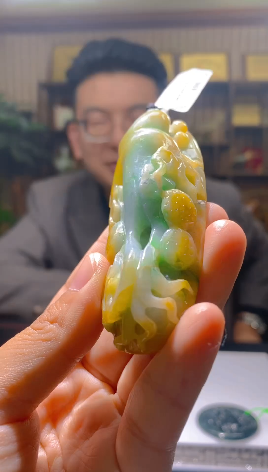 定制翡翠未镶嵌XM翡翠毛货WZ-16