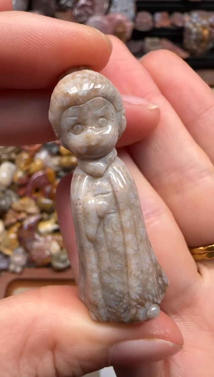 【闪购商品】硅化珊瑚（珊瑚玉）颈饰未镶嵌638