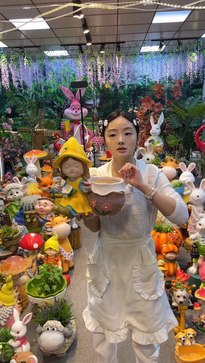 户外花园庭院花盆