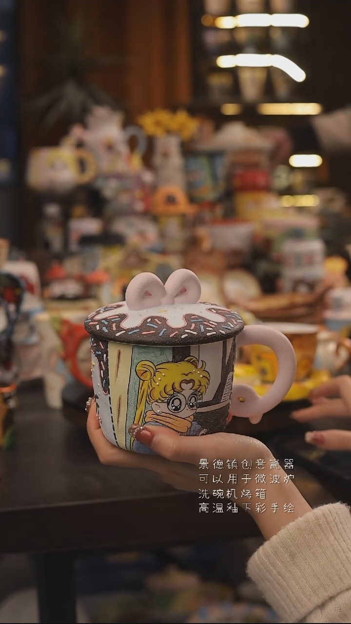 景德镇釉下彩绘设计师款式陶瓷