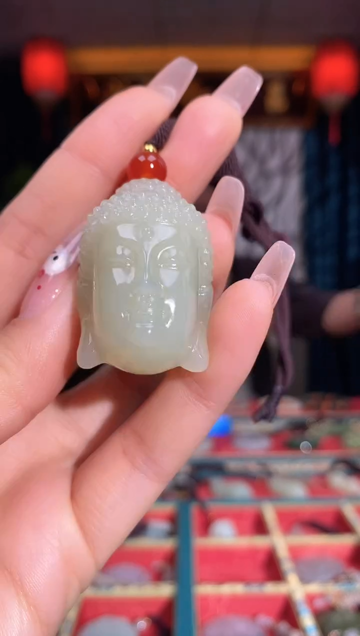 【闪购商品】和田玉颈饰未镶嵌佛头