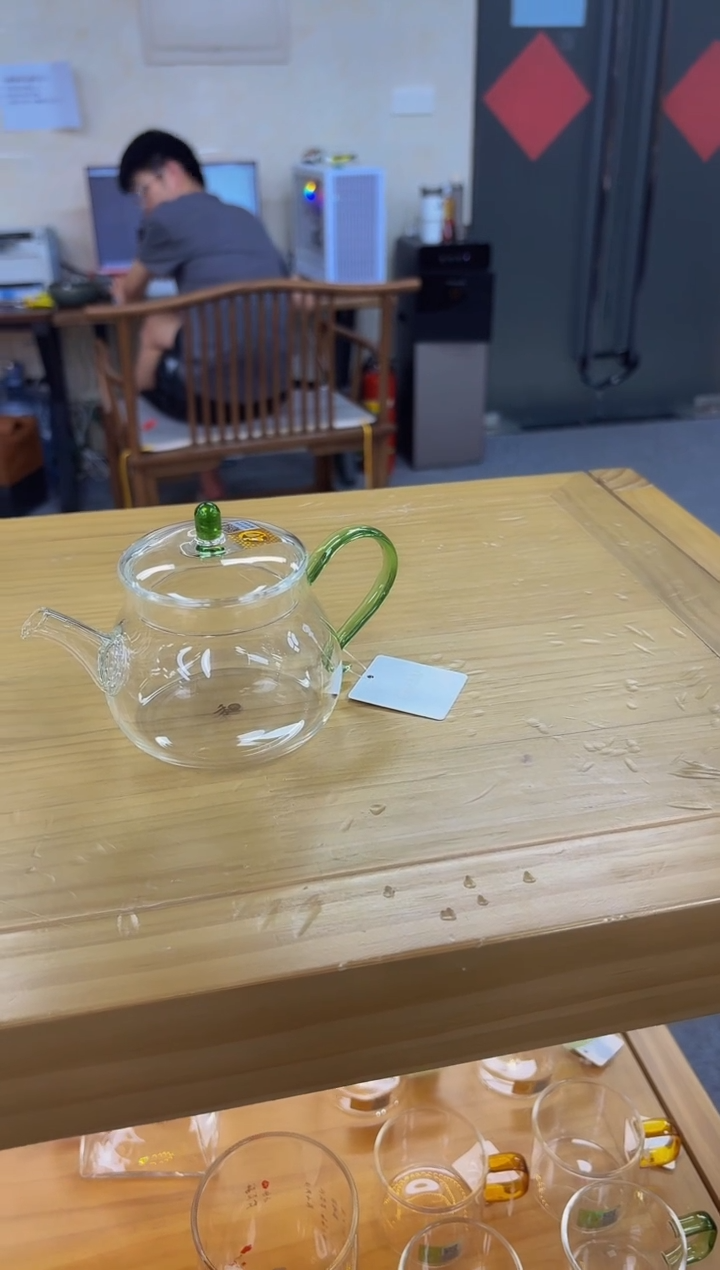 禾器璀璨湖绿色+禾器青云壶湖绿色