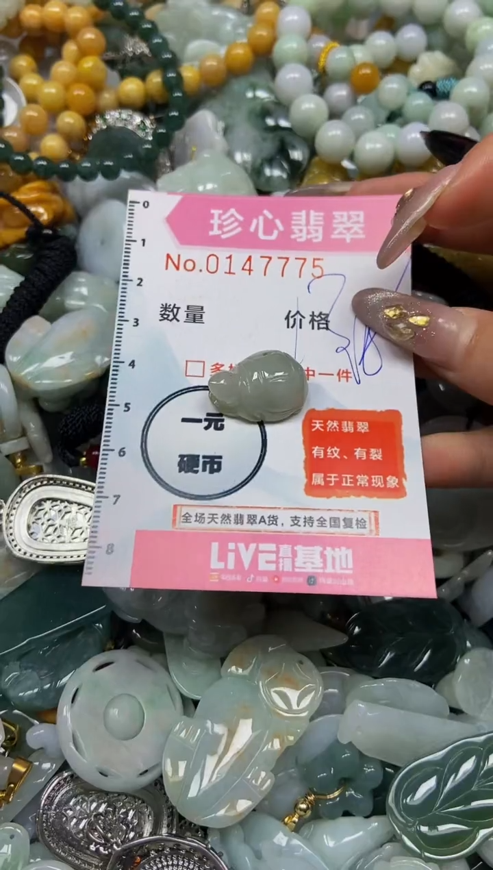 【闪购商品】翡翠颈饰未镶嵌闪购0147775