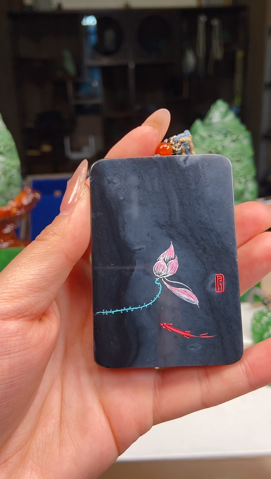 【闪购商品】和田玉挂件未镶嵌1