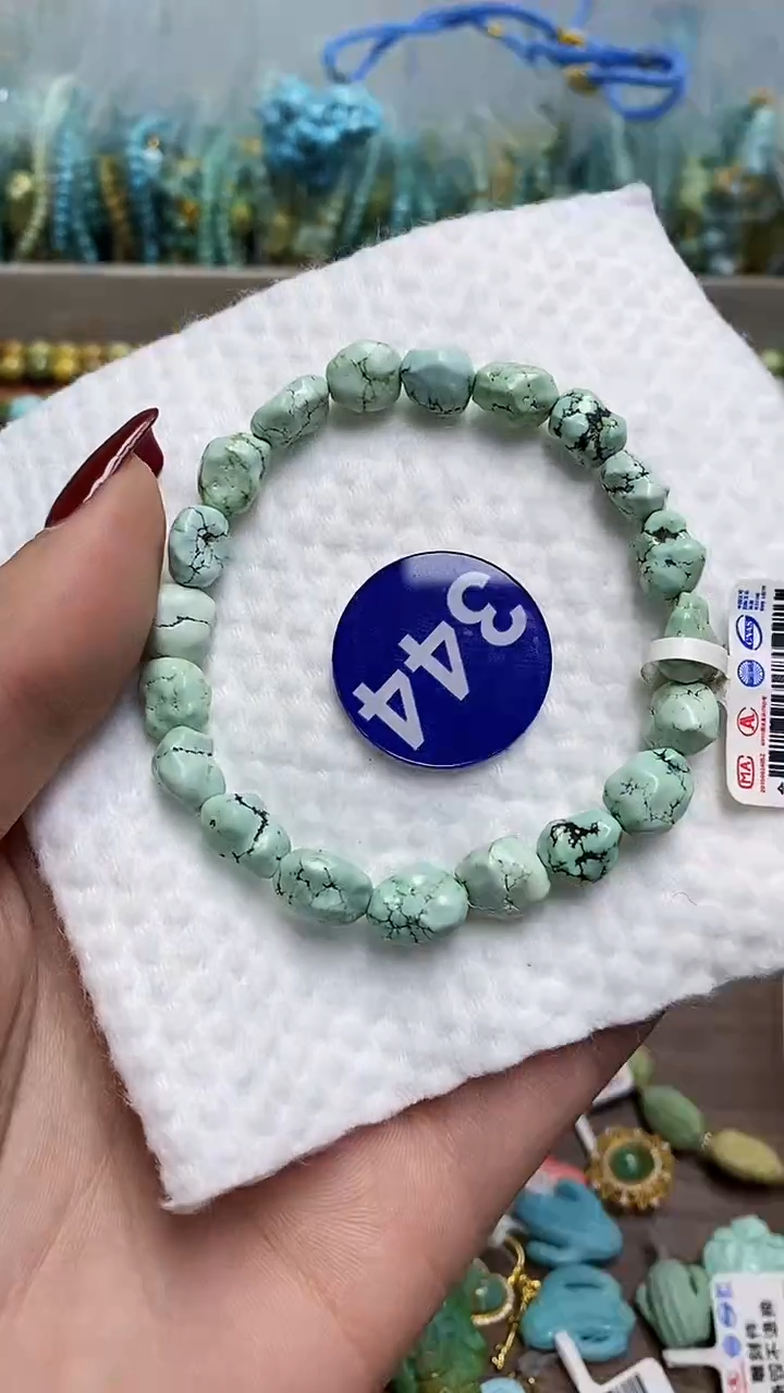【闪购商品】绿松石手串未镶嵌344