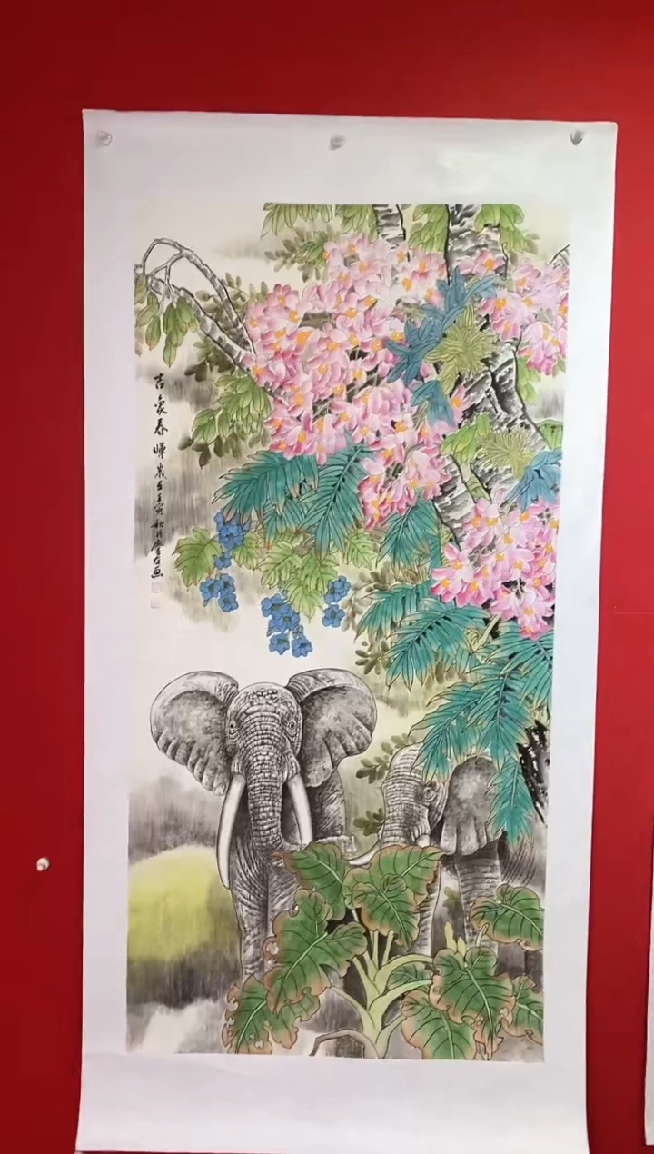 国画国画LQY杰李庆友老师作品