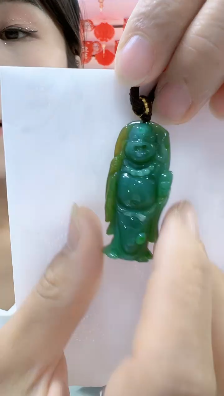 【闪购商品】翡翠未镶嵌颈饰孤品佛公