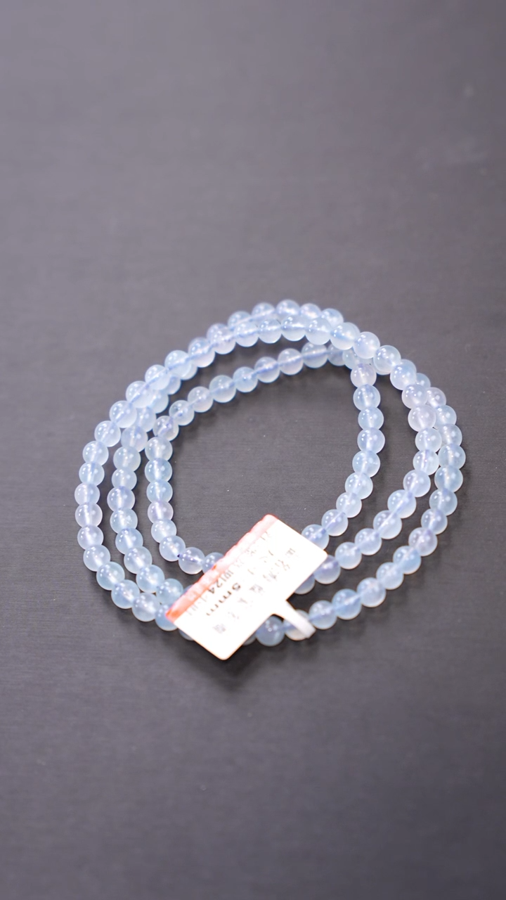 【闪购商品】蓝宝石多圈未镶嵌Q038海蓝宝多圈5mm