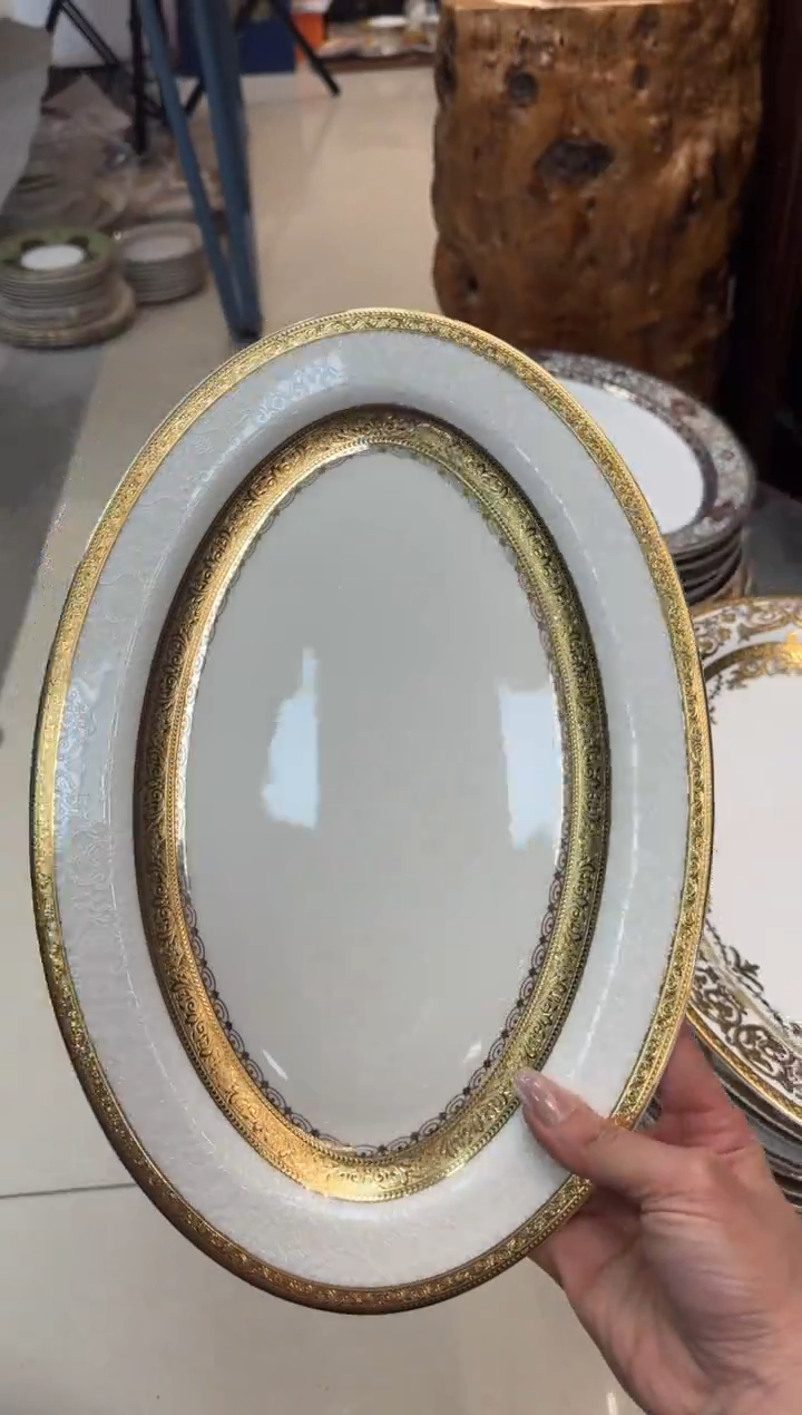 【闪购商品】瓷片12英寸鱼盘福利款 微瑕