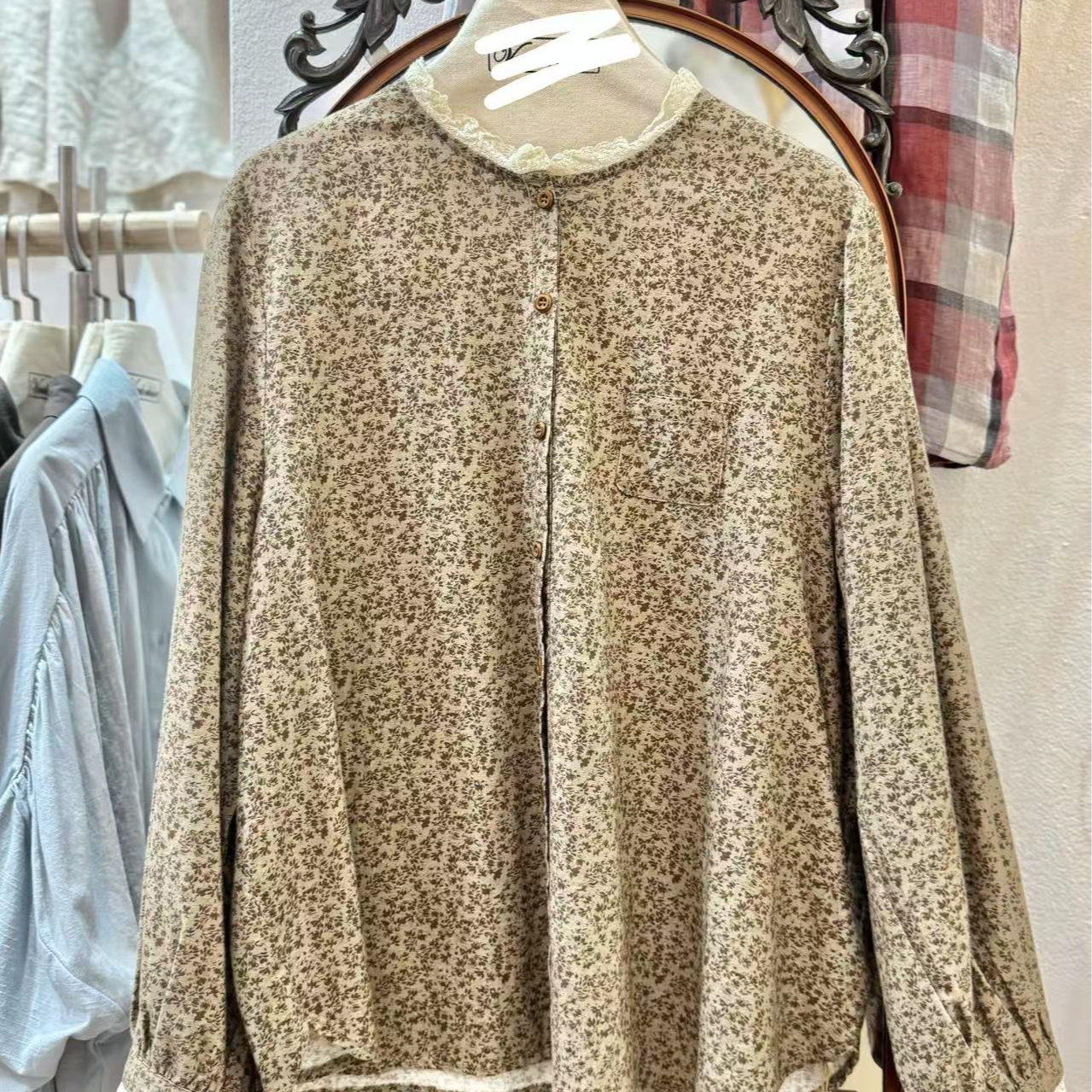 Taya 2025  泰国清迈特色上衣衬衫女士