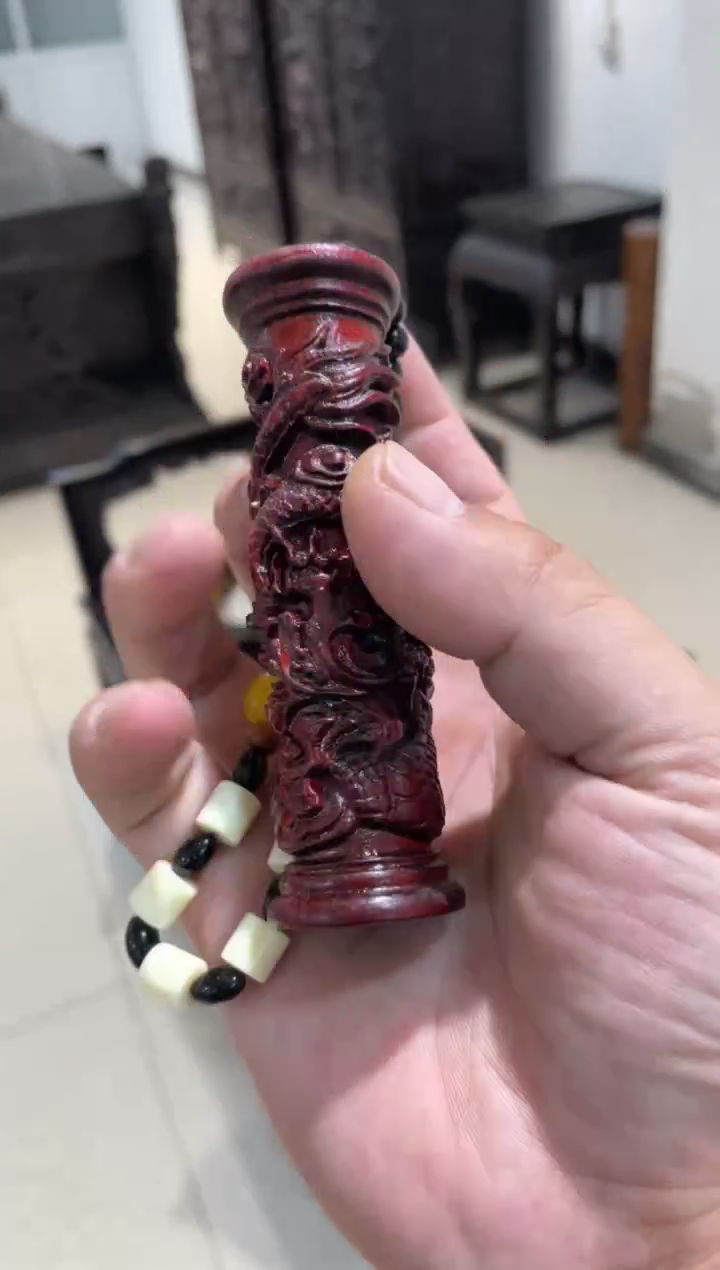 木盘龙柱把件啊啊啊啊啊