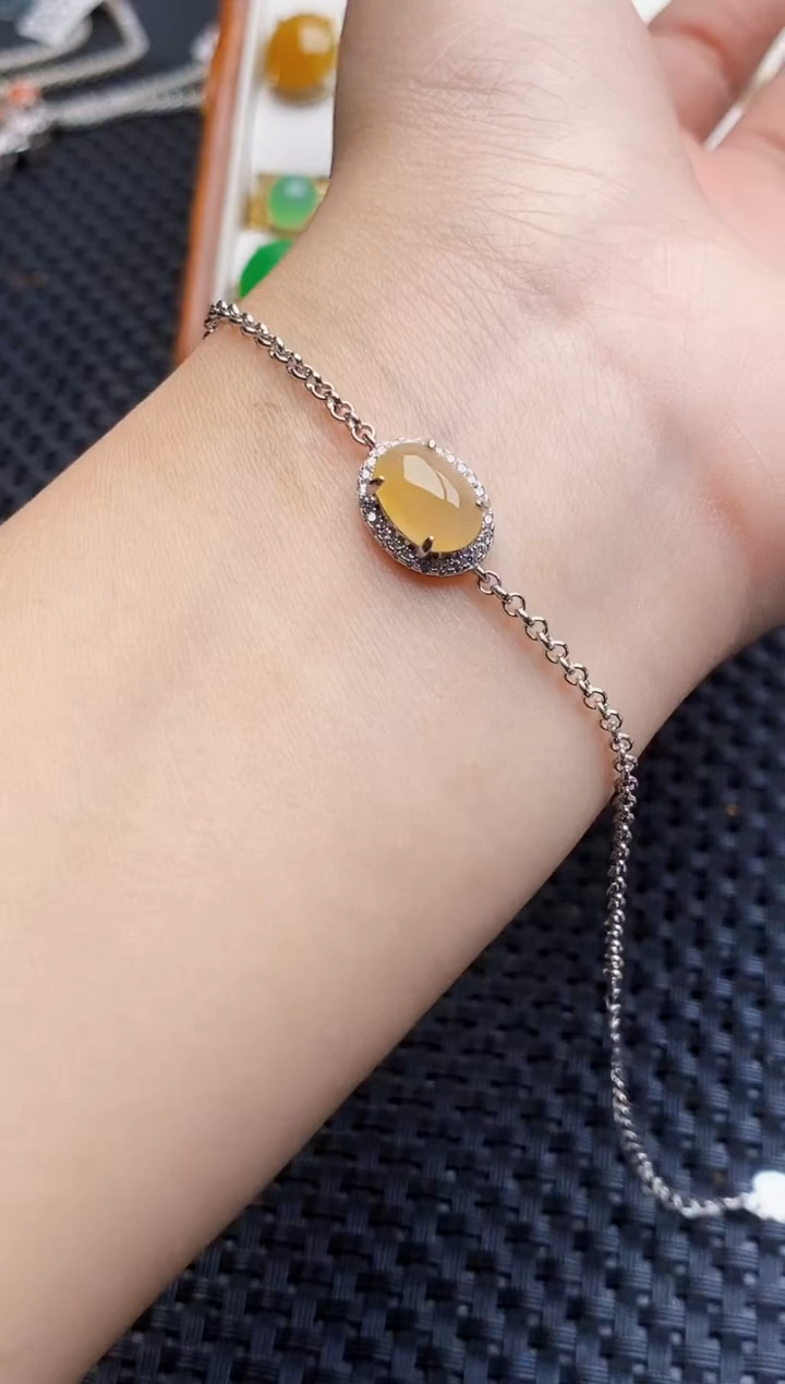 银S925镶嵌戒指翡翠2419