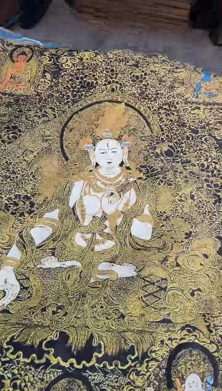 刺绣东东唐卡tk16