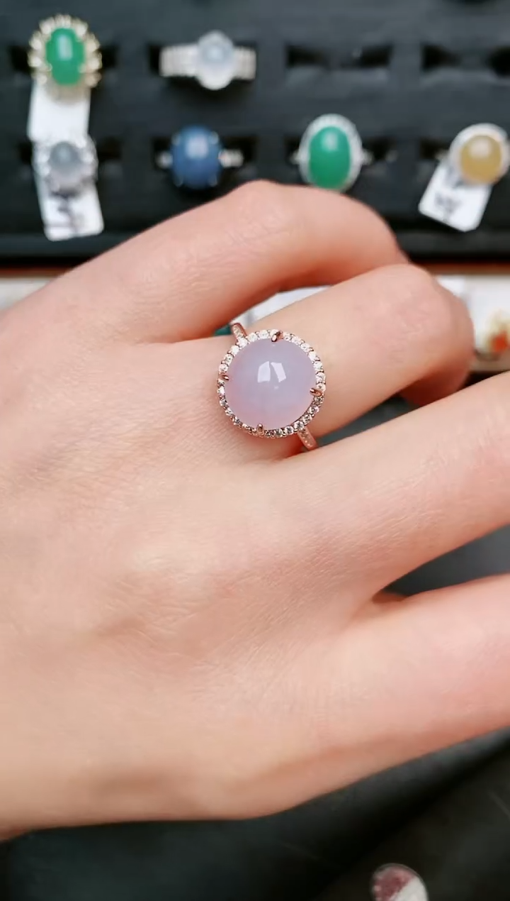 【闪购商品】翡翠戒指银S925镶嵌.....