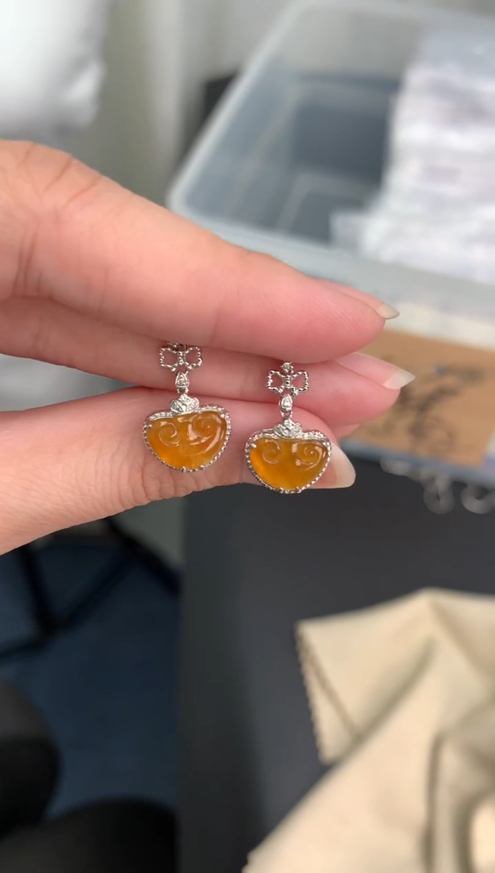 【闪购商品】定制翡翠18K金镶嵌模式推广期24小时鉴赏期