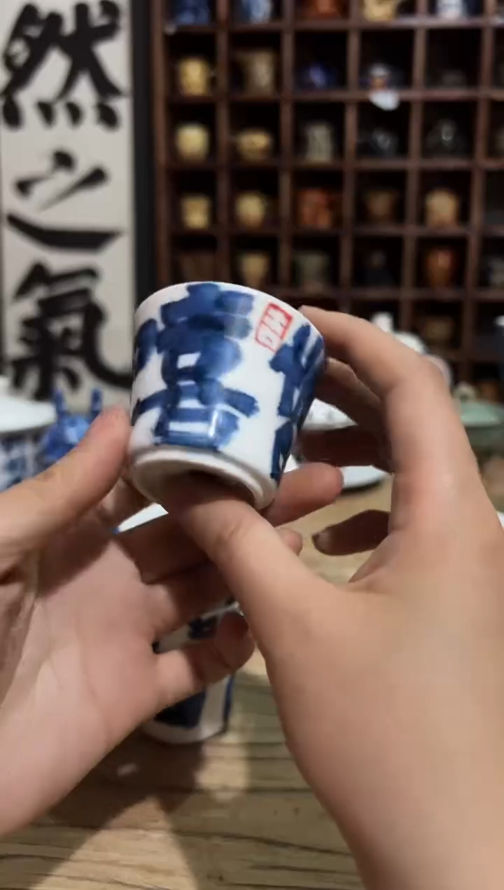 【闪购商品】观云听雨原创手绘茶具