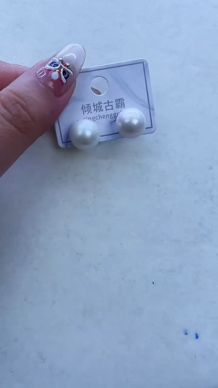 【闪购商品】淡水珍珠耳饰银S925镶嵌702定制