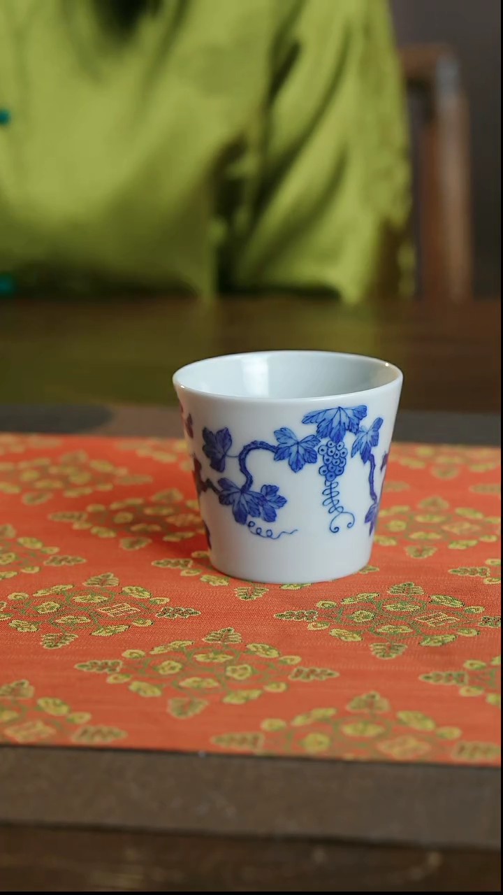 【闪购商品】杯子凤凰柴窑瓜果主人杯！