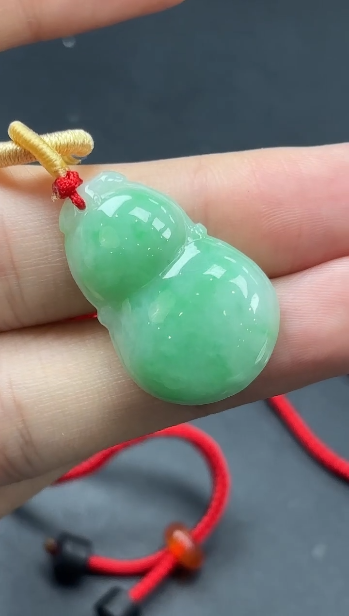 未镶嵌挂件翡翠葫芦