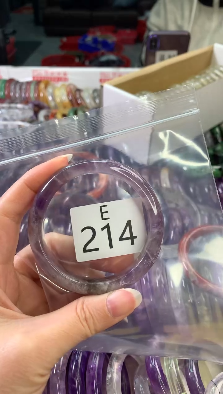【闪购商品】水晶水晶手镯E未镶嵌214-54