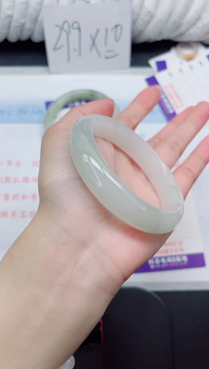 【闪购商品】石英质玉手镯未镶嵌355#54