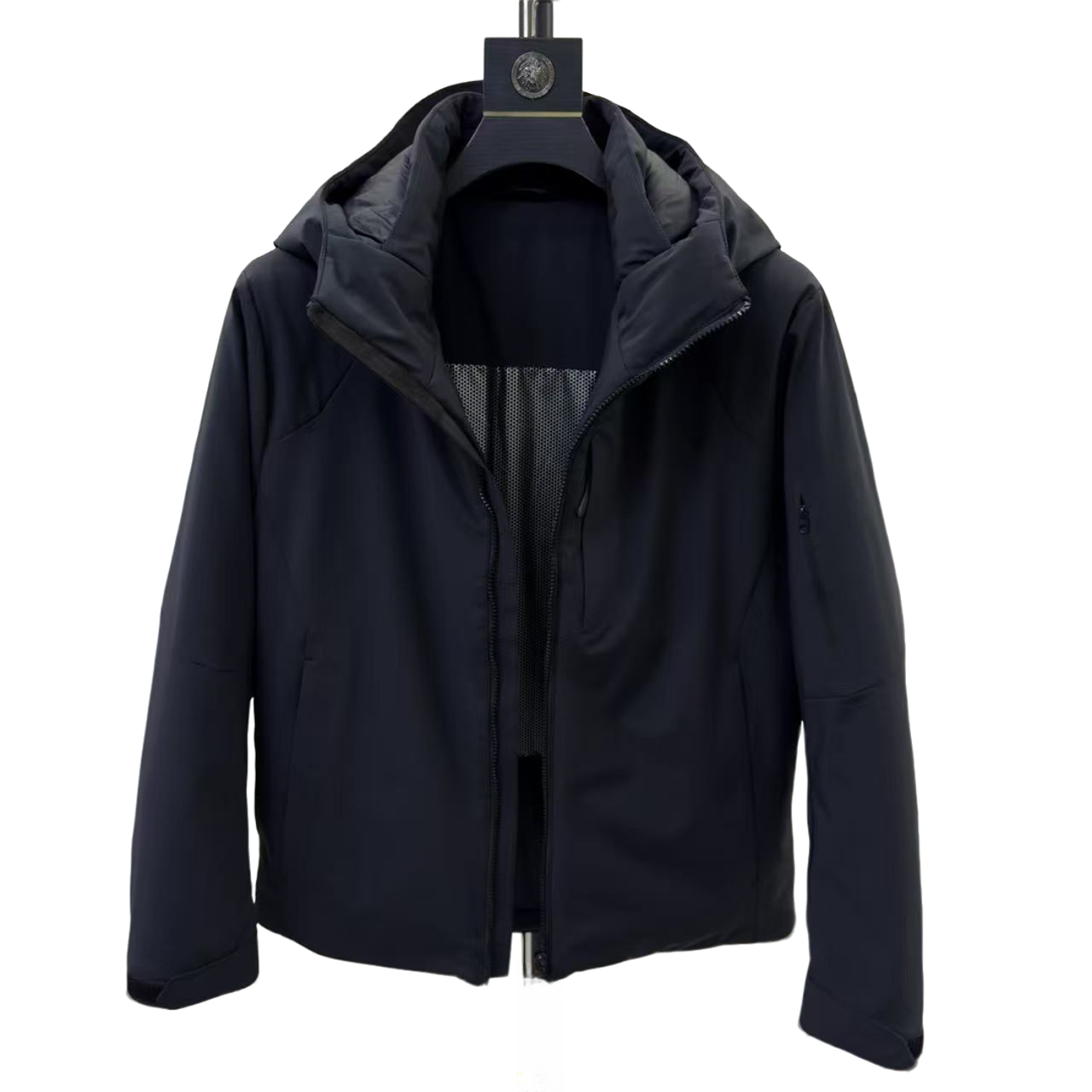 YP-男士冬季大厚新款纺丝棉服连帽加领保暖轻盈6623