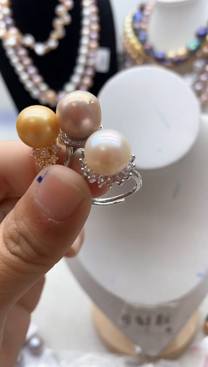 【闪购商品】淡水珍珠颈饰钛钢102