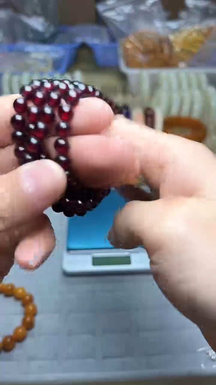 【闪购商品】查罗石手绳合金手串