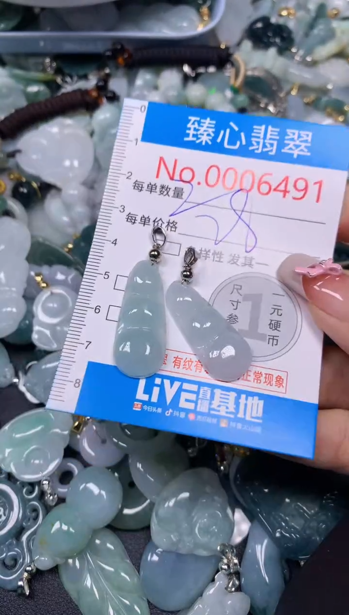 【闪购商品】翡翠颈饰未镶嵌含绳0006491